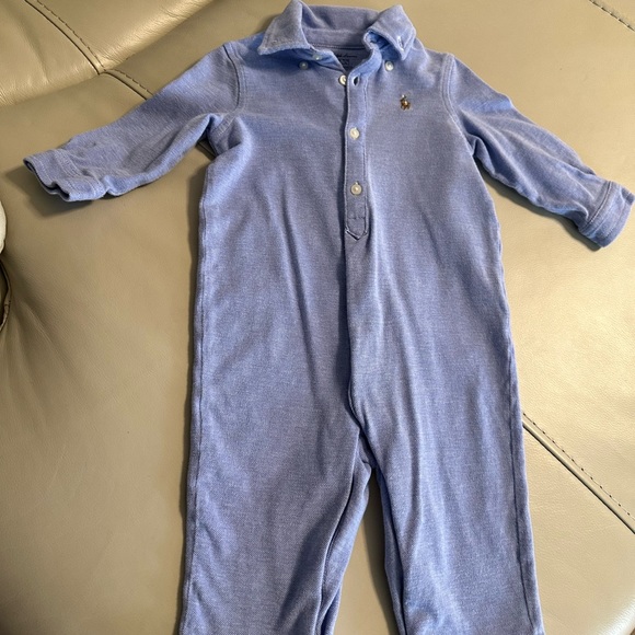 Big Pony Cotton Mesh Polo Coverall - Picture 7 of 8